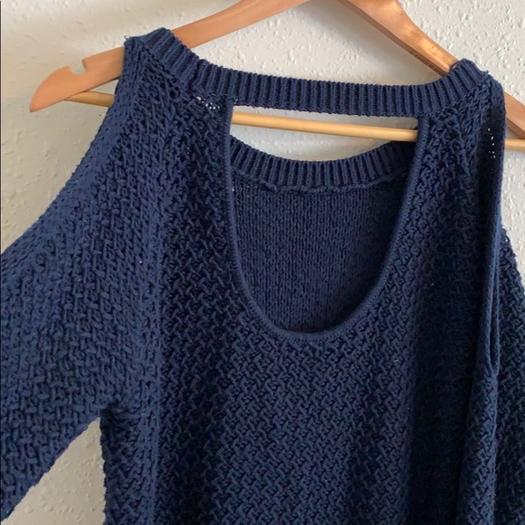 7 for All Mankind Knit Cutout Sweater - Picture 3 of 5